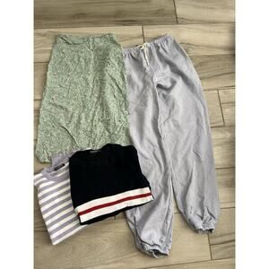 Brandy Melville Clothing Bundle Crewneck Sweaters Skirt Pants